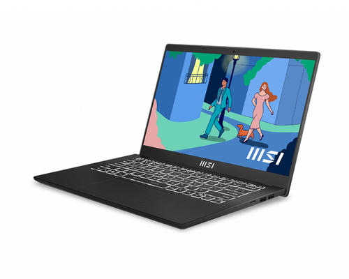MSI Modern C12M-007FR Intel® Core™ i3 i3-1215U Ноутбук 35,6 cm (14") Full HD 8 GB DDR4-SDRAM 256 GB Твердотельный накопитель (SSD) Wi-Fi 6 (802.11ax) Windows 11 Home Черный