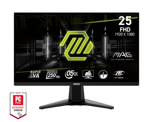 MAG 255XFV - MONITOR GAMER MSIMAG 255XFV /245 / 250 HZ/2XHDMI/DISPAYPORT14 MAG 255XFV