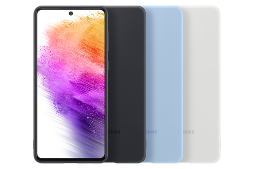 Samsung Galaxy A73 5G Silicone Cover White – image 6