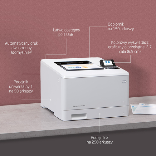 Drukarka laserowa HP Color LaserJet Enterprise M455dn