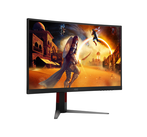 Aoc 27" Full HD 280Hz Curved Gaming Monitor - Black - image 6