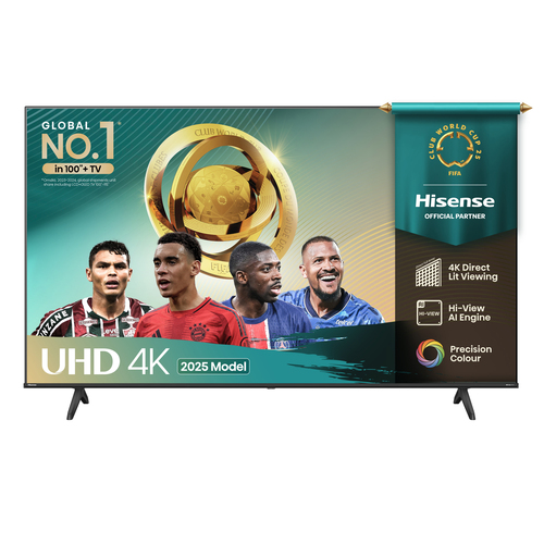 58" Hisense A6Q LED 4K Hdr Smart TV with Freely - 58A6QTUK, Black - image 1