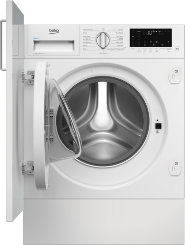 Beko WTIK94121F Integrated WiFi-enabled 9 kg 1400 Spin Washing Machine - White - image 3