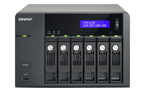QNAP TVS-670 NAS Desktop Intel® Core™ i5