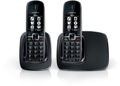 Philips BeNear CD4902B/96 telephone DECT telephone Caller ID Black – image 2