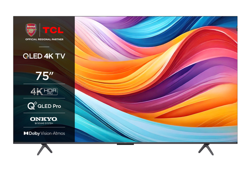 TCL 75C655K TV 190.5 cm (75") 4K Ultra HD Smart TV Wi-Fi Black