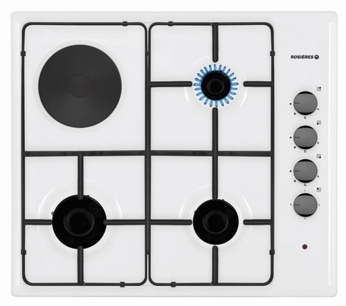 Rosieres RMG3H1W hob White Built-in