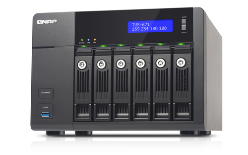 QNAP TVS-671 NAS Tower Intel® Core™ i3 i3-4150 – image 7