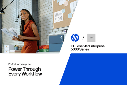 HP LaserJet Enterprise 5502dn Printer – image 3