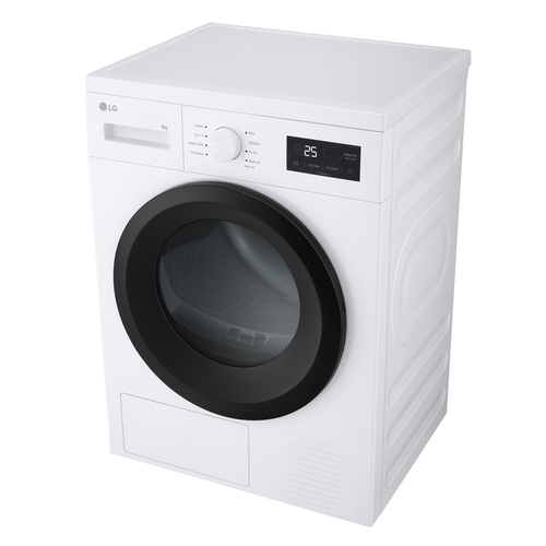 LG RHA1008NWK 8kg Heat Pump Condenser Dryer in White A Rated Air Dry T - image 6