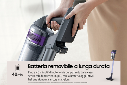 Samsung VS15A6031R4 Stick vacuum Battery Dry Bagless – image 8