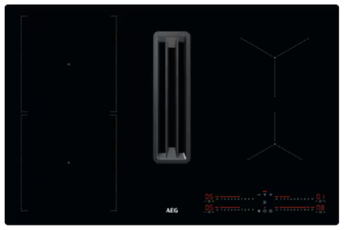 AEG CDE84543CB Черный Встроенный 76.6 cm Плита с зонами индукции 4 зона(ы) Встроенный капюшон