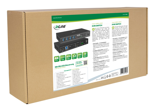 InLine 57885E KVM switch Rack mounting Black – image 7
