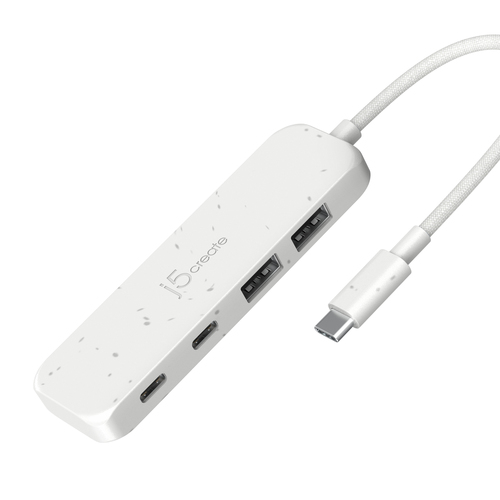 j5create JCH342EW USB 3.2 Gen 1 (3.1 Gen 1) Type-C 10000 Мбит/с Белый