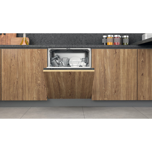 Hotpoint H2IHD526BUK Fully Integrated Full Size Dishwasher - Black Control Panel with Fixed Door Hinge Kit - E Rated, Black - image 4