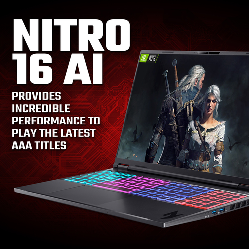 Acer Nitro 16 AI AN16-61 - AMD Ryzen AI 7 350 – image 2