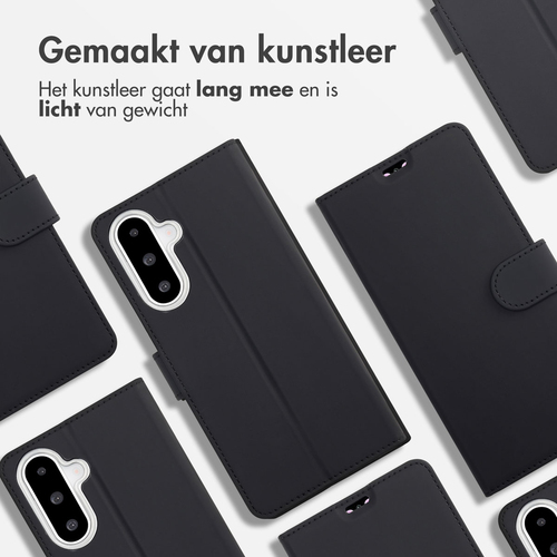 <p>Een strakke uitstraling en ook nog eens praktische voordelen? Deze Wallet Softcase Booktype van Accezz heeft het allemaal! De hoes is gemaakt van, afbeelding 2
