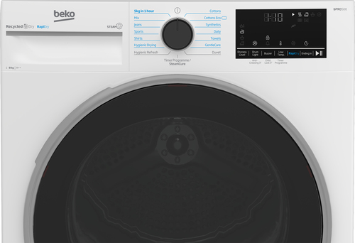 Beko B5T48231RW 8kg Heat Pump Tumble Dryer with RapiDryTM Technology – image 4