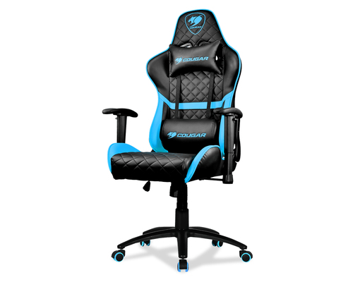 COUGAR Armor One Sky Blue Игровое кресло для ПК Мягкое сиденье Черный, Синий
