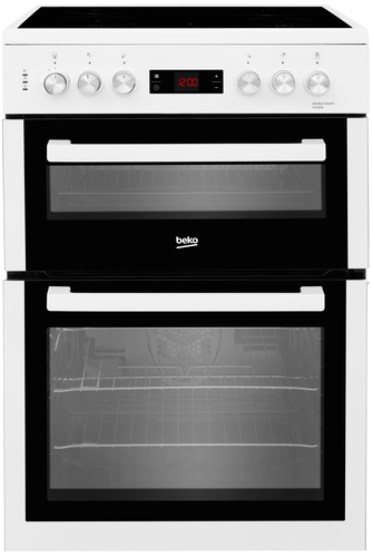 Beko XTC653W cooker Freestanding cooker Electric Ceramic hob White – image 1