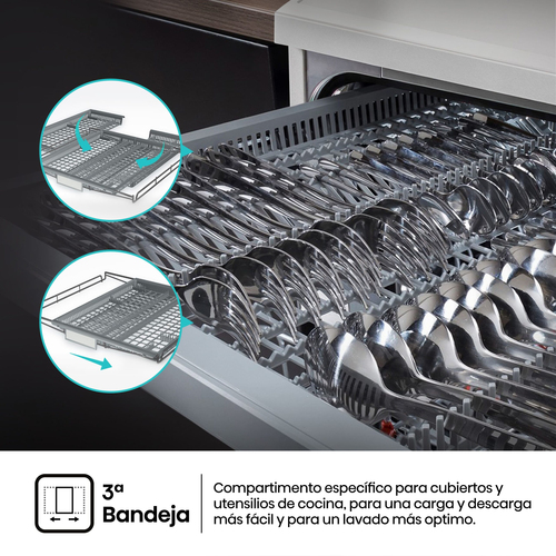 Hisense HS643C90W dishwasher Freestanding 16 place settings – image 7