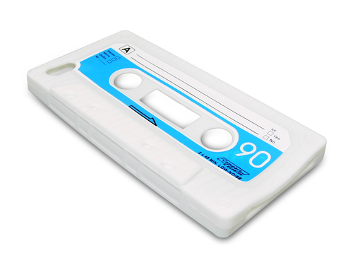 Sandberg Cover iPhone 5/5S retrotape White