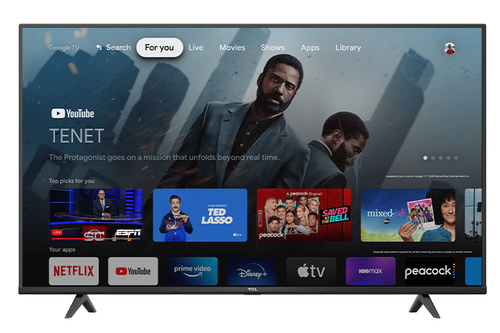 TCL 55S446 TV 139.7 cm (55") 4K Ultra HD Smart TV Wi-Fi Black