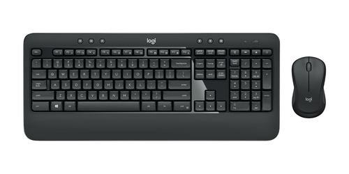 Logitech 920-008673 teclado Ratón incluido Universal RF inalámbrico QWERTY Español Negro imagen 1