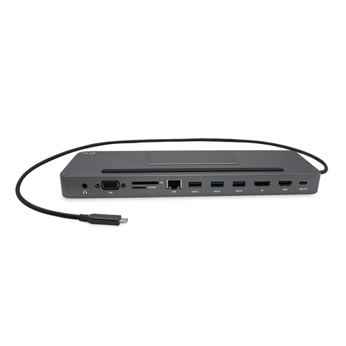 I-tec Metal SB-C Ergonomic 4K 3x Display Docking Station with Power Delivery 85 W + Universal Charge, afbeelding 3