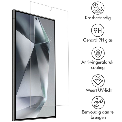 Accezz Gehard Glas Screenprotector 2-pack Samsung Galaxy S24 Ultra, afbeelding 2