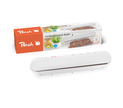 Peach PH330 Vakuumforsegler Hvid – billede 2