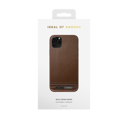iDeal of Sweden Atelier Case iPhone 11P/XS/X Wild Cedar Snake