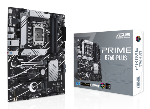 Asus Prime B760-Plus D5 Intel DDR5 Atx Motherboard Lga 1700 - 90MB1EF0-M0EAY0 - image 1