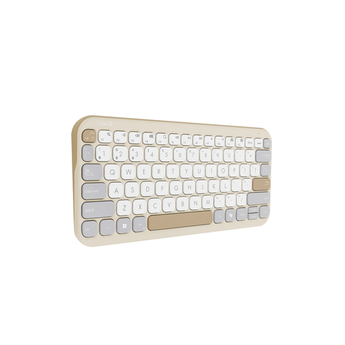 Asus Marshmallow KW100 75% Wireless Keyboard - Oat Milk - image 8
