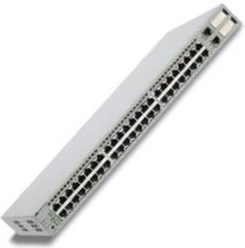 Allied Telesis 48-Port 10/100TX Managed Stackable Switch + 2 copper Gigabit ports + 2 GBIC bays & 1 expansion bay
