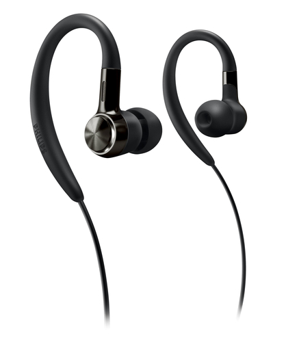 Philips SHS8200BK/10 headphones/headset Wired Ear-hook Music Black – image 1