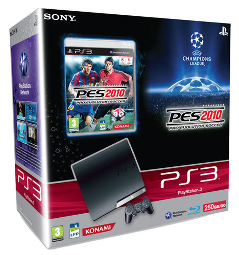 Sony Interactive Entertainment PlayStation 3 250GB + Pro Evolution Soccer 2010