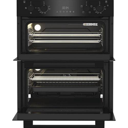 Hotpoint Duh 12G1 B Built Under Electric Double Oven - Black - A Rated, Black - image 2