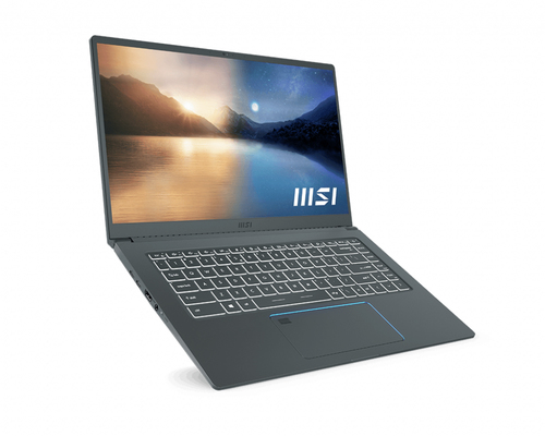MSI Prestige 15 A11SC-044 Intel® Core™ i7 i7-1195G7 Ноутбук 39,6 cm (15.6") Full HD 16 GB DDR4-SDRAM 1 TB Твердотельный накопитель (SSD) NVIDIA® GeForce® GTX 1650 Max-Q Wi-Fi 6E (802.11ax) Windows 10 Pro Угольный, Серый