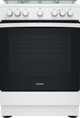 Indesit IS67G4PHW/E Freestanding cooker Electric Gas White