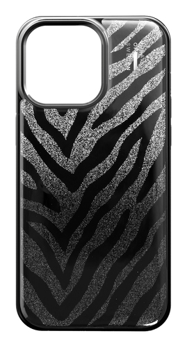 iDeal of Sweden Clear Case iPhone 15 Pro Max Zebra Mystique