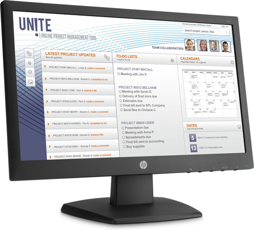 HP V197 computer monitor – image 2