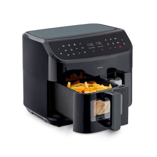 MEDION LIFE P20 Двойной 8,7 L 2600 W Аэрофритюрница с горячим воздухом Черный