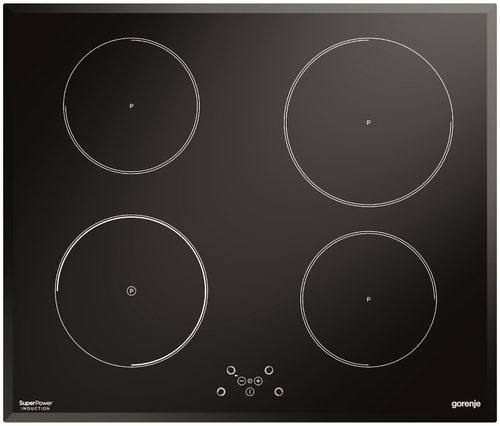 Gorenje IT612AC hob Black Built-in Zone induction hob 4 zone(s)