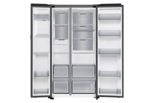 Samsung Family Hub 9" SpaceMax™ RS90F64EDFEU 621L Smart American Fridge Freezer, Black – image 5