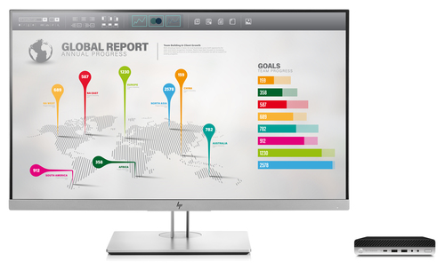 HP 800 G3 + EliteDisplay E273q