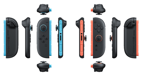 Nintendo Switch 2 Joy-Con set Blauw/Rood, afbeelding 4