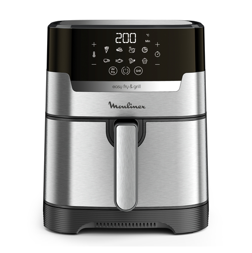 Moulinex EZ505D10 fryer Single 4.2 L Stand-alone 1400 W Hot air fryer Stainless steel