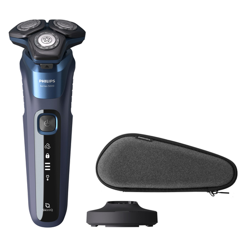 Philips SHAVER Series 5000 Умная электробритва с технологией SkinIQ, лезвия SteelPrecision