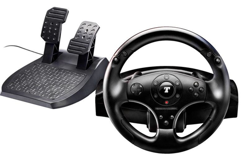 Thrustmaster T100 Black Steering wheel + Pedals PC, Playstation 3
